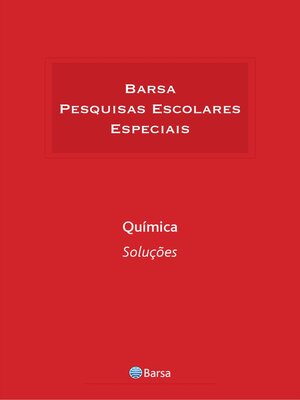 cover image of Temática--Química--Soluções